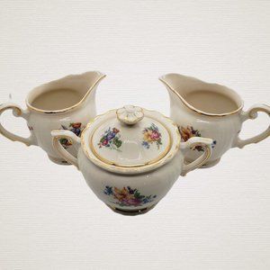 Federal Shape SYRACUSE Santa Rosa Creamer/Sugar